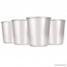 Stainless Steel Cups for Kids and Toddlers - Set of Four 8 oz BPA Free Cups - by HumanCentric - B01FRM04RE